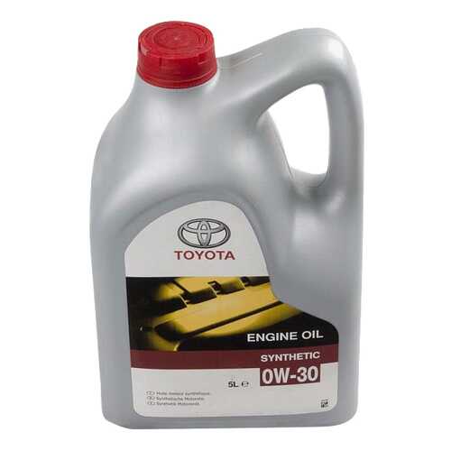 Моторное масло Toyota Engine Oil Synthetic 0W-30 5л