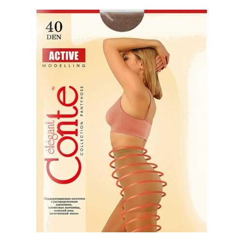Колготки капроновые Conte ACTIVE 40 Mocca, размер 4