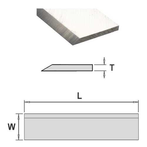 Комплект из 2-х ножей 1050x30x3 HS 792.997.30