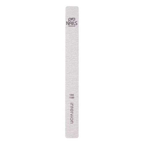 Пилочка для ногтей PRO NAILS, закругленная, 100/180 градация Inter-Vion