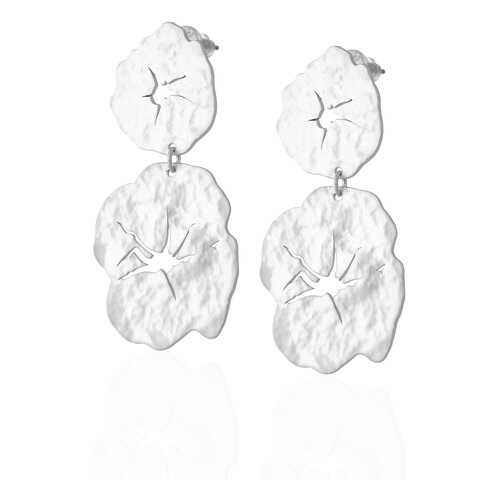 Серьги Lattrice 221155423 серебристые