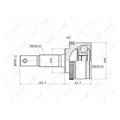Шрус LYNXauto CO-5719A