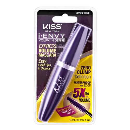 Тушь для ресниц Kiss I Envy Mascara Clamshell LEVC02