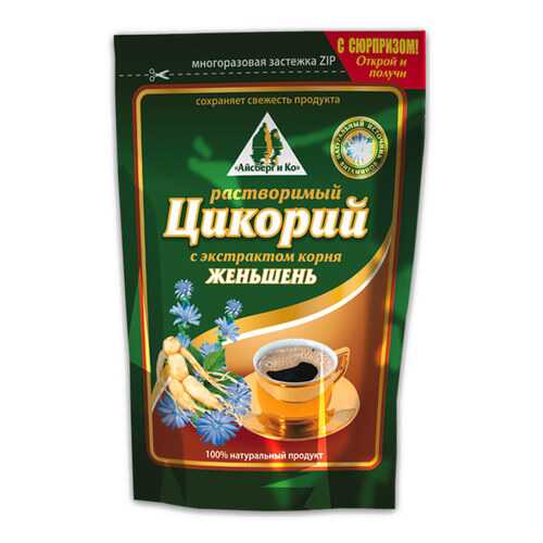 Цикорий Айсберг и Ко с экстрактом корня женьшень м/у 100 г