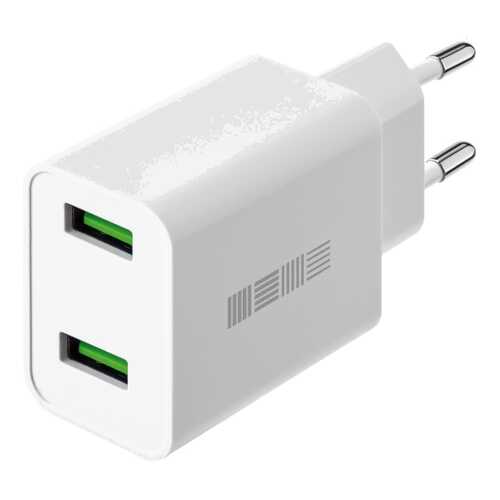 Сетевое зарядное устройство InterStep PD18W(USB-C) + кабель USB-C 1м, White