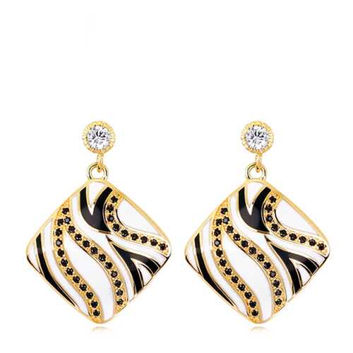 Серьги женские ViviTrend 72858 золотистые