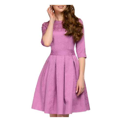 Платье женское D&M by 1001DRESS DM01369LV фиолетовое L