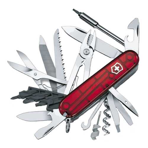 Мультитул Victorinox CyberTool 1.7775.T 91 мм красный, 41 функция