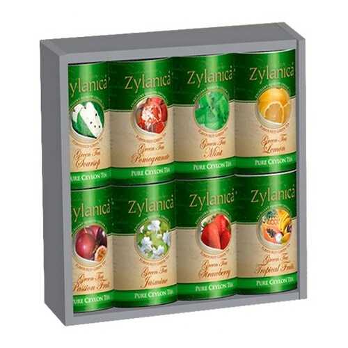 Набор зеленого чая Zylanica Flavoured Green Tea с фруктовыми и цветочными добавками