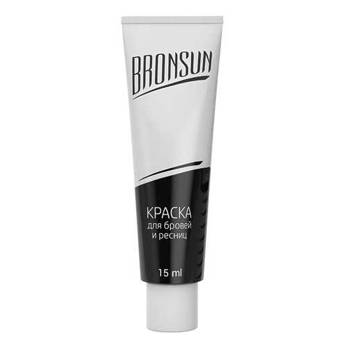 Краска для бровей Innovator Cosmetics BRONSUN №1 Deep black 15 мл