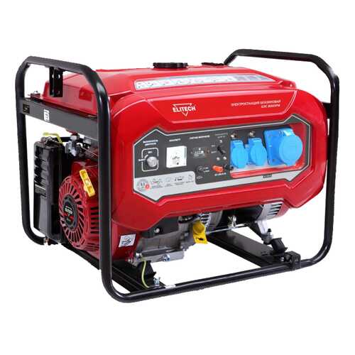 Бензиновый генератор Elitech БЭС 8000РМ 181322