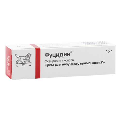 Фуцидин крем 2 % 15 г