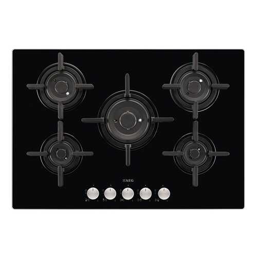 Встраиваемая газовая панель AEG HG579584NB