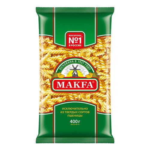 Макаронные изделия Makfa Спирали 400г