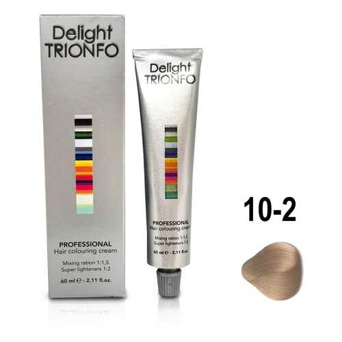 Краска для волос Constant Delight Trionfo 10-2 Светлый блондин пепельный 60 мл