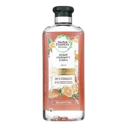 Шампунь Herbal Essences Белый грейпфрут и мята 400мл