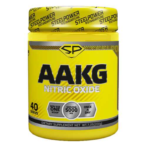 Steel Power Nutrition L-аргинин AAKG 200 г natural taste
