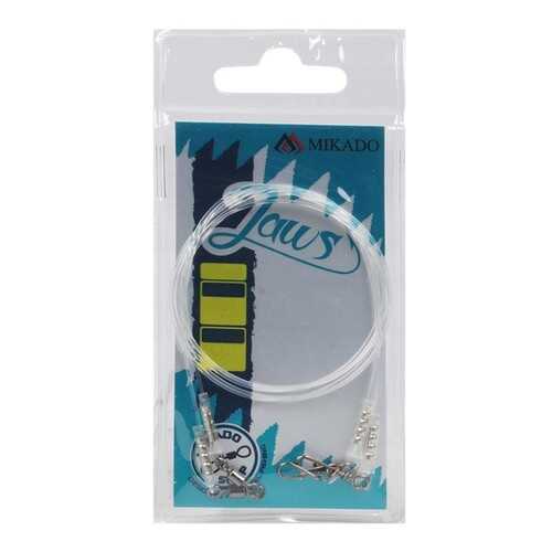 Поводок флюрокарбоновый Mikado JAWS SUPER STRONG 45 см/23 кг., уп.=2 шт.