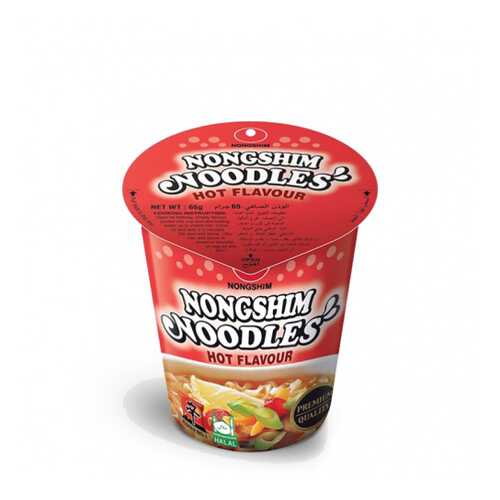 Лапша быстрого приготовления Nongshim с перцем стакан 65 г