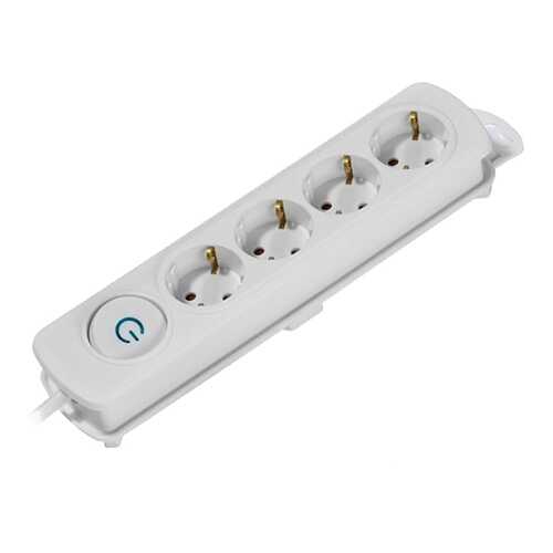Удлинитель Vivanco 37643, 4 розетки, 1,4 м, White