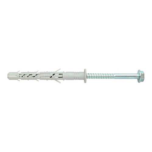 Дюбель TECFI 10x140 (4 шт) (147659) фасад. с шурупом шест.гол. с шлицем TORX прессшайба