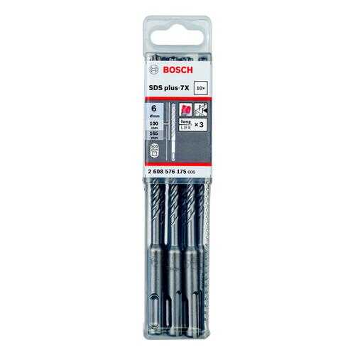 Бур BOSCH Ф6х165мм SDS+ (2608576175)