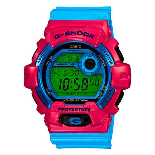 Японские наручные часы Casio G-Shock G-8900SC-4E с хронографом