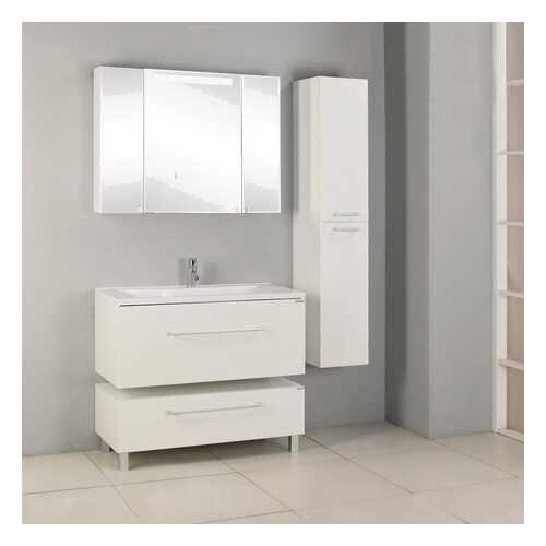 Тумба AQUATON Мадрид 100 М (Премьер 100) белый (1A126901MA010) без раковины