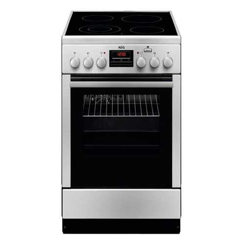Электрическая плита AEG CCM56400BX Silver
