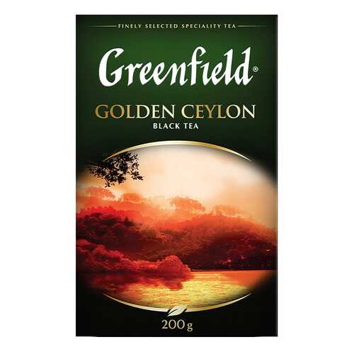 Чай черный листовой Greenfield Golden Ceylon 200 г
