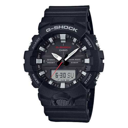 Японские наручные часы Casio G-Shock GA-800-1A с хронографом
