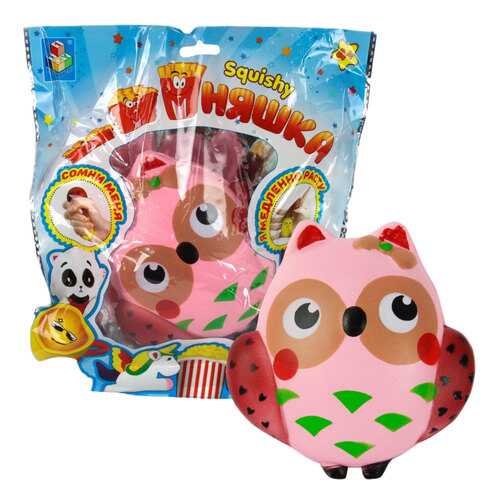 Игрушка-антистресс 1Toy мммняшка squishy Сова Т12421
