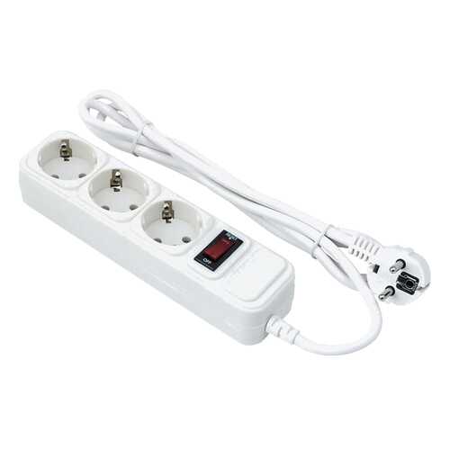 Сетевой фильтр ExeGate SP-3-1,8, 3 розетки, 1,8 м, White