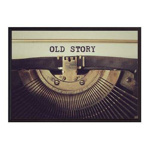 Постер в рамке Old story 30х40 см