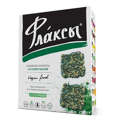 Флаксы Компас Здоровья со спирулиной  120 г