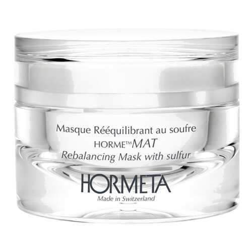Маска для глаз Hormeta Masque Reequilibrant au Soufre 50 мл