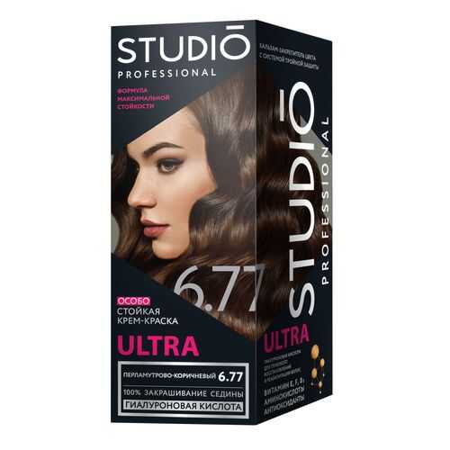 Комплект ULTRA STUDIO PROFESSIONAL 6.77 перламутрово-коричневый 2*50+15 мл