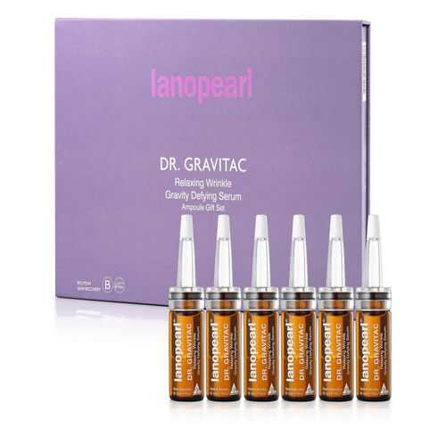 Lanopearl Dr. Gravitac Gift Set Набор релаксирующая сыворотка против морщин, 6 штук