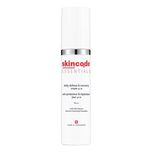 Крем для лица Skincode Essentials Daily Defense And Recovery Cream SPF30 50 мл