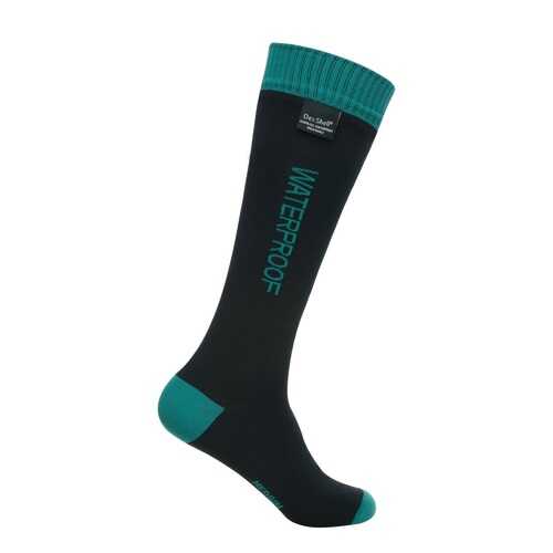 Носки DexShell Waterproof Wading Sea Green 2018 черно-зеленые, размер 39-42