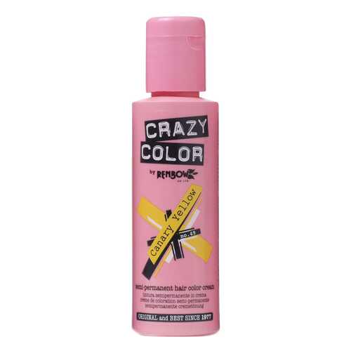 Краска для волос Crazy Color Semi-Permanent Hair Color Cream 54 Лаванда 100 мл