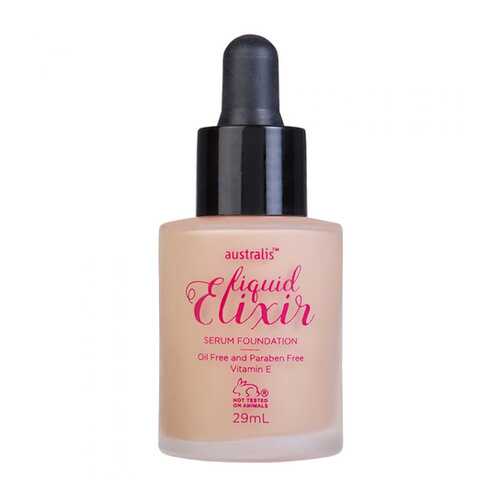 Легкий тональный крем-эликсир, 29 мл - Australis Liquid Elixir - Serum Foundation Cool C30