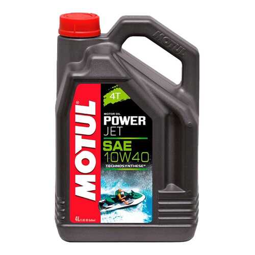 Моторное масло Motul PowerJet 4T 10W-40 4л