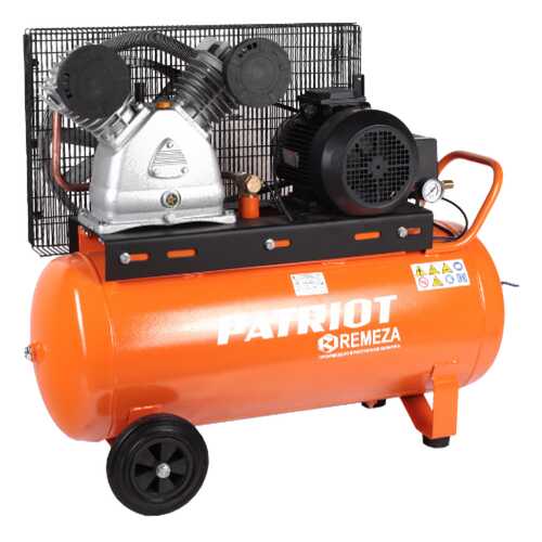 Компрессор Patriot REMEZA СБ 4/С-100 LB 50 - 630 л/мин, 10 Атм, 380 В, 4,0 кВт