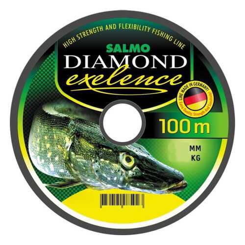 Леска монофильная Diamond Exelence, 0,15 мм, 100 м, 2,25 кг
