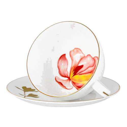 Чашка с блюдцем Julia Vysotskaya Flowers. Magnolia 250мл
