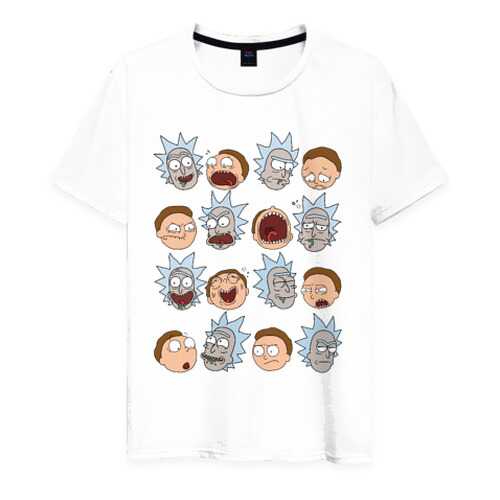 Футболка мужская ВсеМайки 1853017 белая XXXL