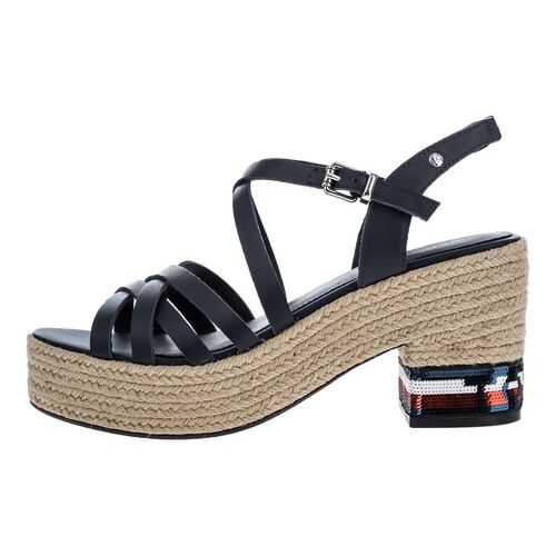 Босоножки женские Tommy Hilfiger FW0FW04716 синие 40 US