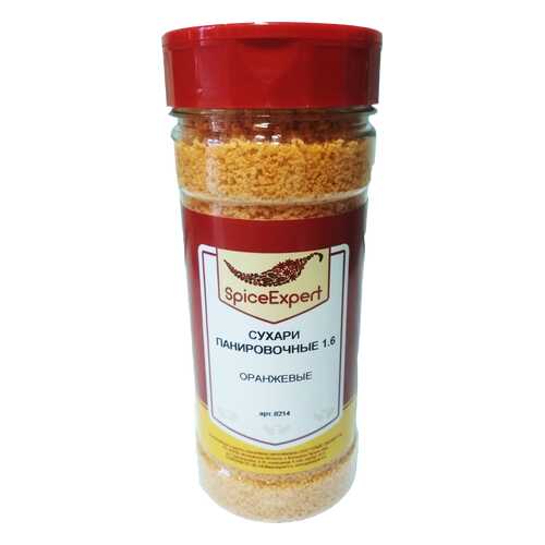 Сухари панировочные SpiceExpert оранжевые средняя крошка 180 г