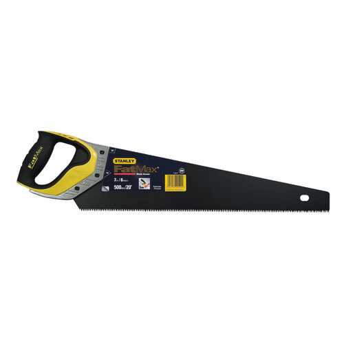 Ножовка по дереву Stanley FatMax 500мм 7tpi с покрытием 2-20-529